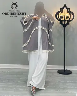 مانتو جلو باز - کد 2024