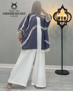 مانتو جلو باز - کد 2024