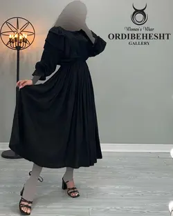 پیراهن کمرکش - کد 2067