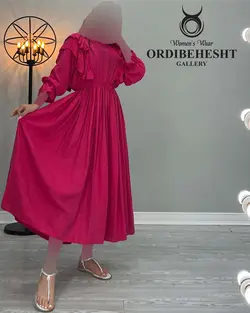 پیراهن کمرکش - کد 2067