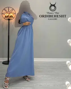 پیراهن یقه گره - کد 2141