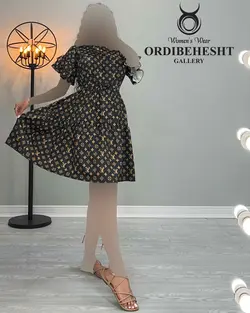 پیراهن طرح دار - کد 2127