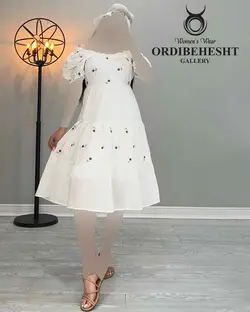 پیراهن خامه دوزی - کد 2111