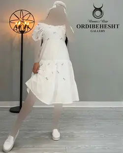 پیراهن خامه دوزی - کد 2111