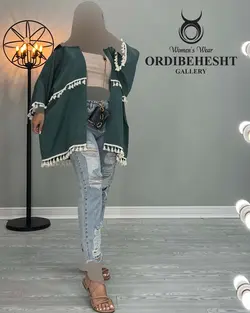 مانتو کمر ریش - کد 2150