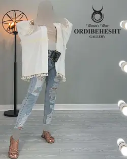 مانتو کمر ریش - کد 2150