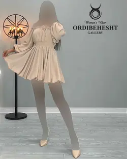 پیراهن عروسکی - کد 2162