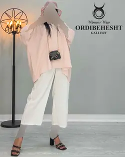 بلوز شلوار راه راه - کد 2203