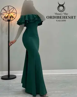 پیراهن شنل دار - کد 2241