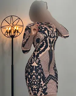 پیراهن نگین دار - کد 2238