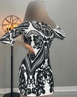 پیراهن نگین دار - کد 2238