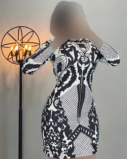 پیراهن نگین دار - کد 2238