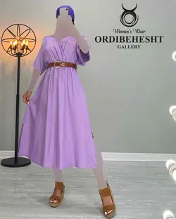 پیراهن+کمربند - کد 2215