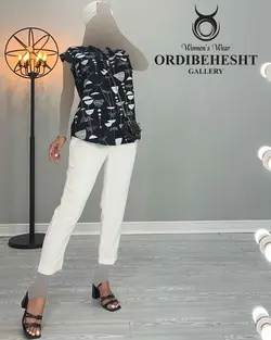 شومیز جلو زیپ - کد 2166