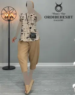 شومیز جلو زیپ - کد 2166