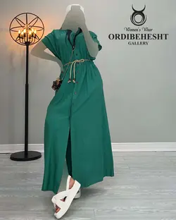 پیراهن کمر کنفی - کد 2248