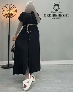 پیراهن کمر کنفی - کد 2248