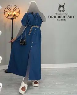 پیراهن کمر کنفی - کد 2248