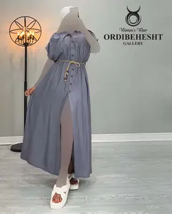 پیراهن کمر کنفی - کد 2248