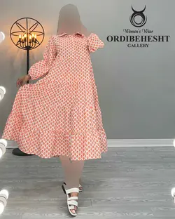 پیراهن گل دار - کد 2240