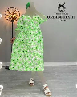 پیراهن گلدار - کد 2260