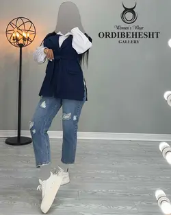 شومیز + رویه - کد 2294