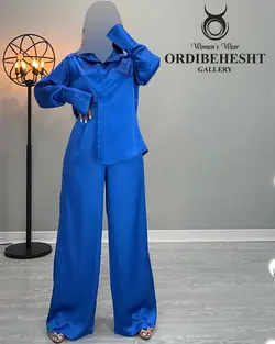 شومیز ساتن - کد 2325