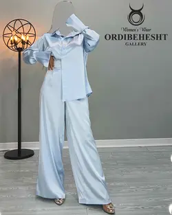 شومیز ساتن - کد 2325