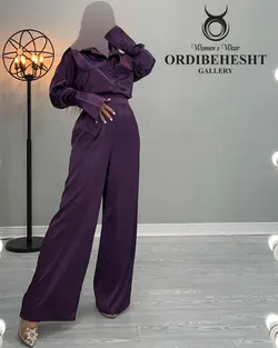 شومیز ساتن - کد 2325