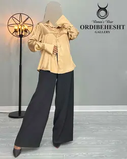 شومیز ساتن - کد 2325