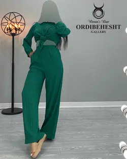 شومیز شلوار سه دکمه - کد 2246