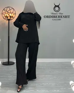 شومیز شلوار سه دکمه - کد 2246