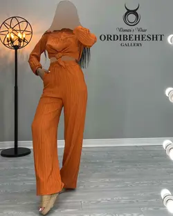 شومیز شلوار سه دکمه - کد 2246