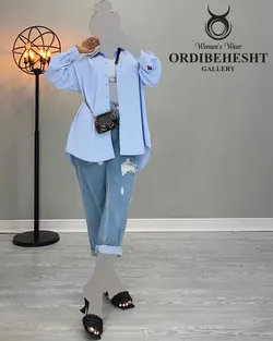 شومیز + کش - کد 2318