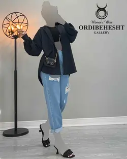 شومیز + کش - کد 2318