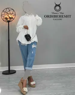 شومیز + کش - کد 2318