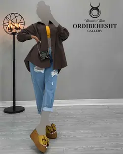 شومیز + کش - کد 2318