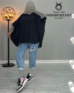 شومیز آستین گت - کد 2328