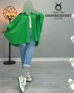 شومیز آستین گت - کد 2328