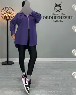 شومیز آستین پلیسه - کد 2309