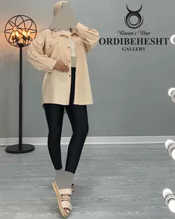 شومیز آستین پلیسه - کد 2309