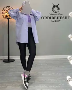 شومیز آستین پلیسه - کد 2309