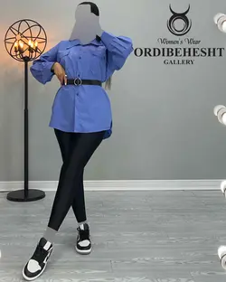 شومیز آستین پلیسه - کد 2309