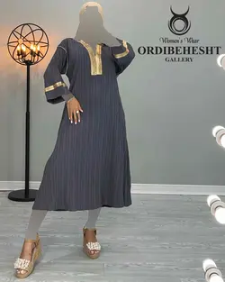 پیراهن نواردار - کد 2364