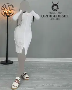 پیراهن جلو دکمه - کد 2381