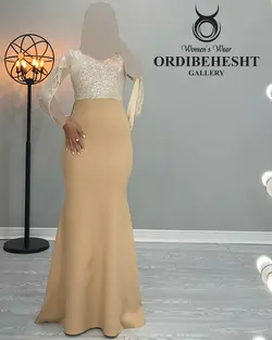 پیراهن پروانه ای - کد 2384