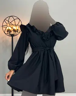 پیراهن جلو چین - کد 2383