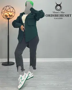 شومیز دو جیب - کد 2413