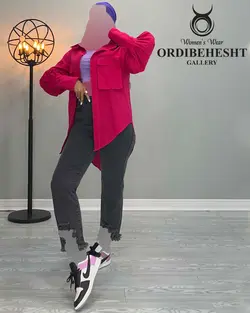 شومیز دو جیب - کد 2413