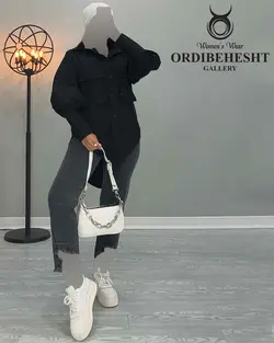 شومیز دو جیب - کد 2413